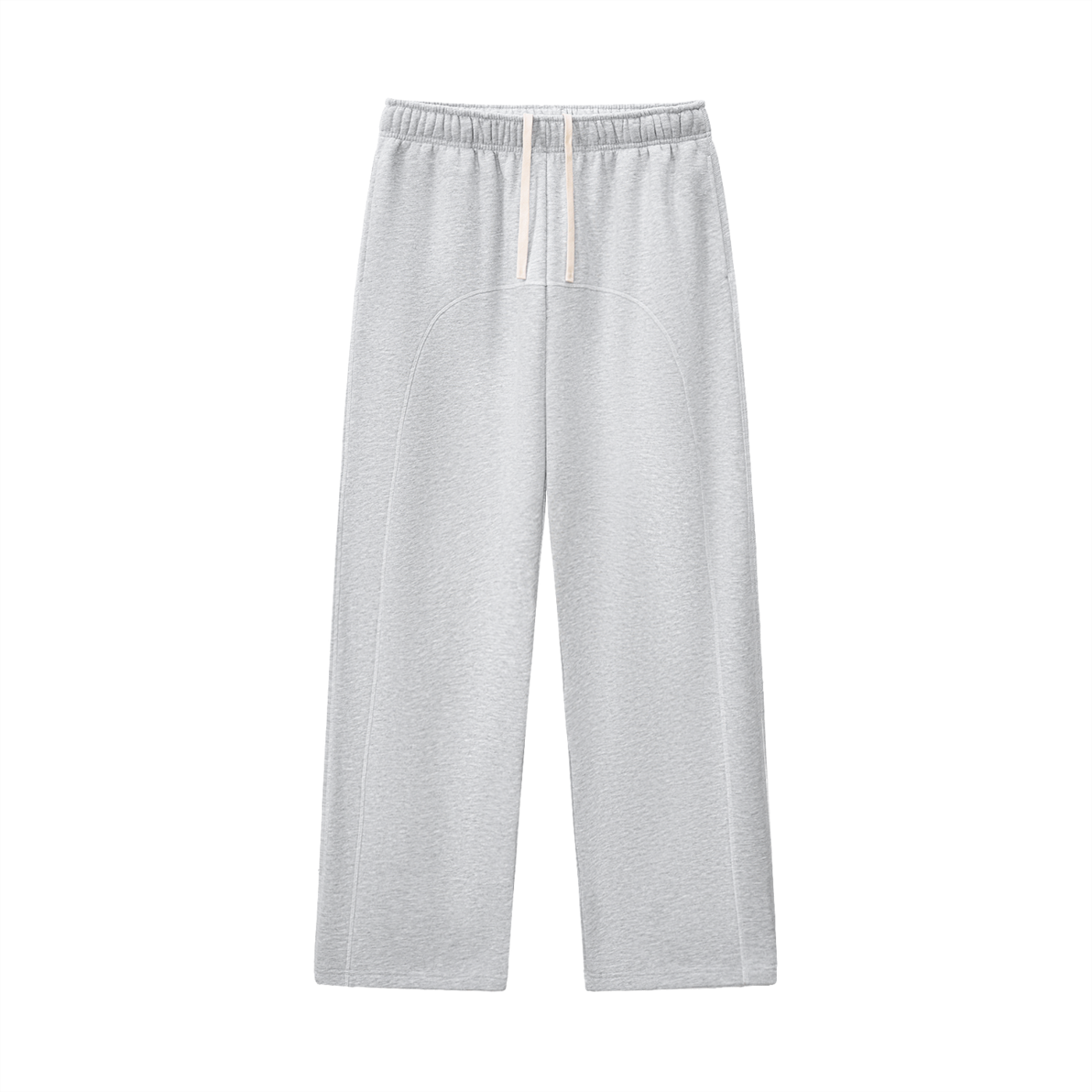 NewInVision-Stitched Fleece Sweatpants
