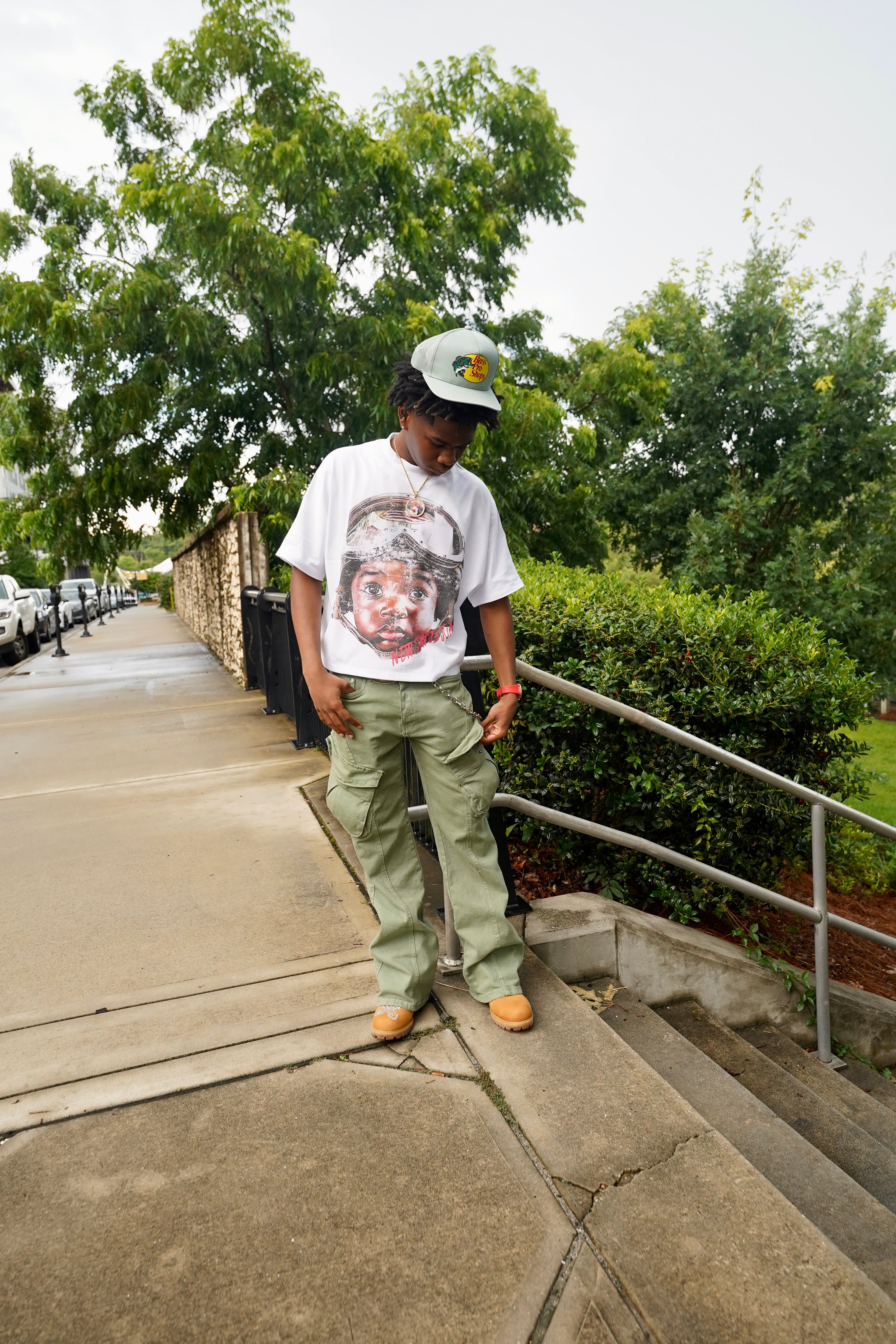 "Baby Sholder" BOXY FIT T-SHIRT