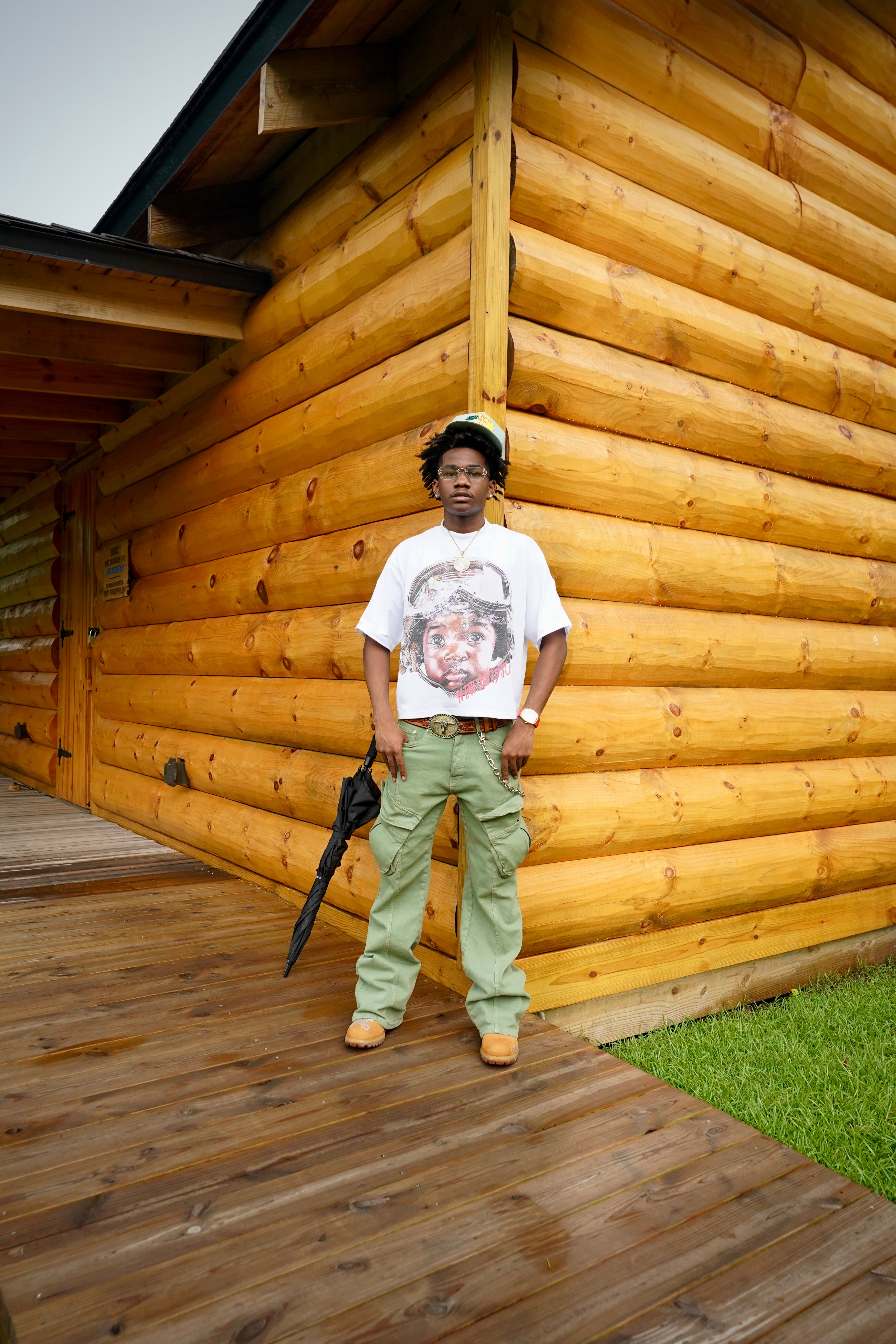 "Baby Sholder" BOXY FIT T-SHIRT