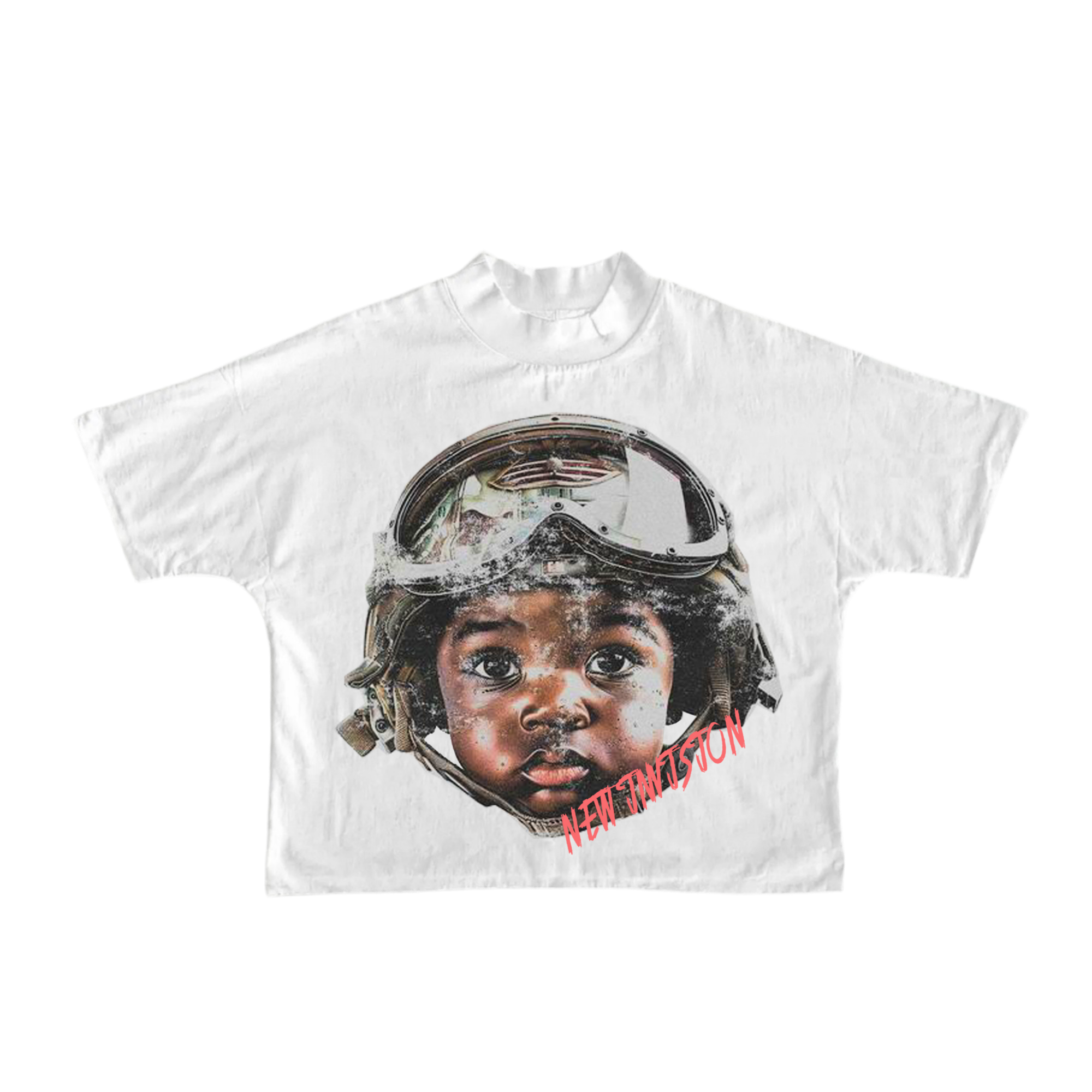 "Baby Sholder" BOXY FIT T-SHIRT