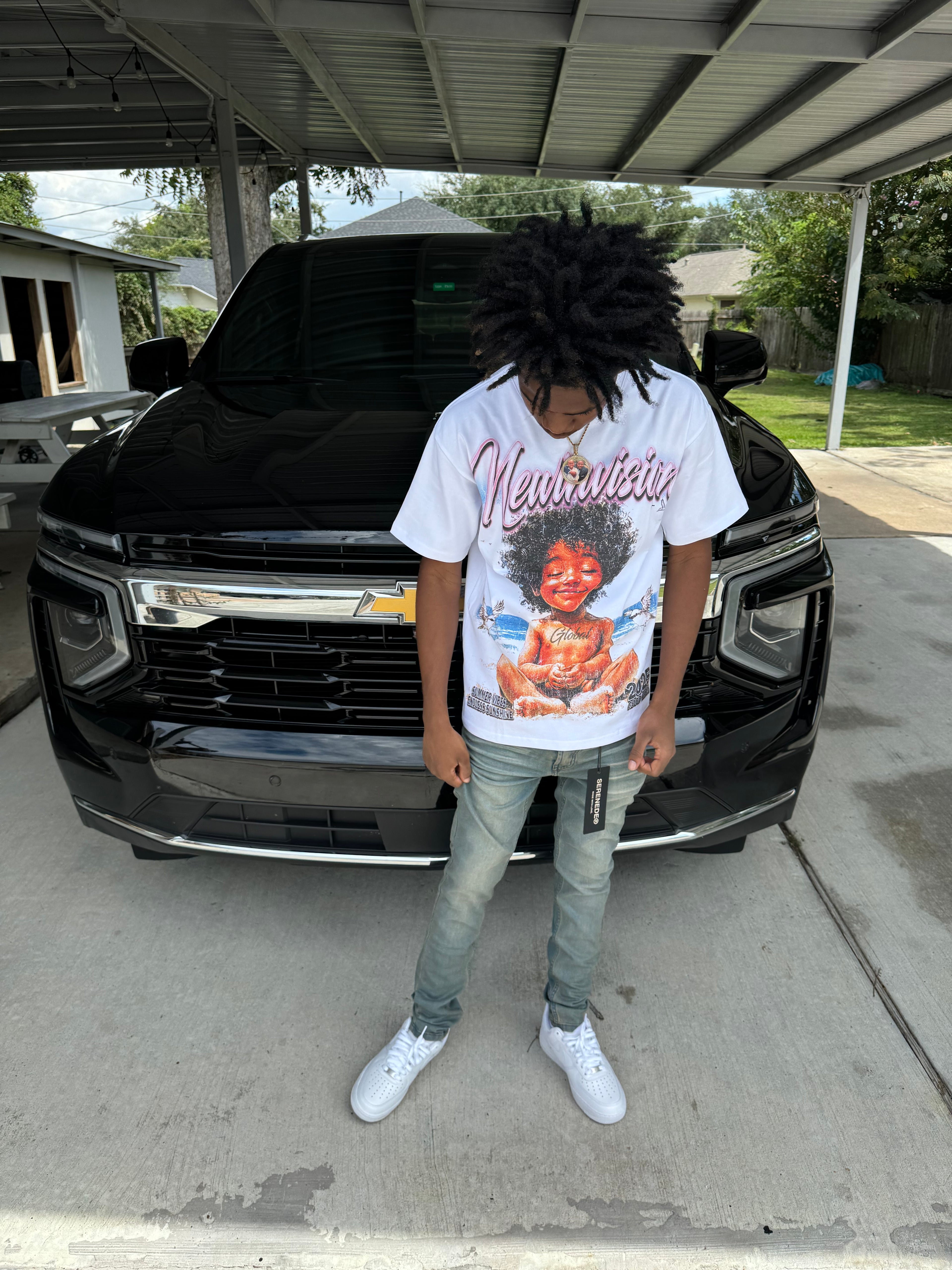 “GLOBAL” Oversized Fit T Shirt