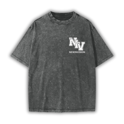 "NewInVision" Kids Vintage Washed T-Shirt