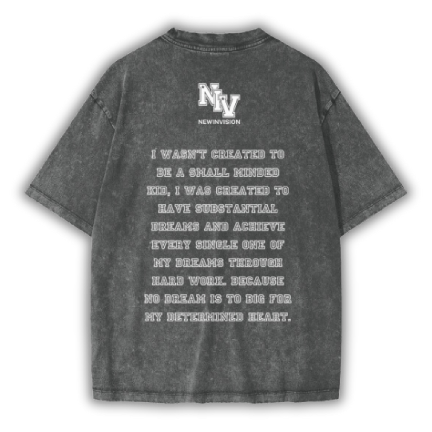 "NewInVision" Kids Vintage Washed T-Shirt