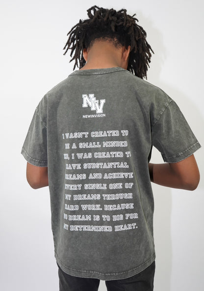 "NewInVision" Kids Vintage Washed T-Shirt